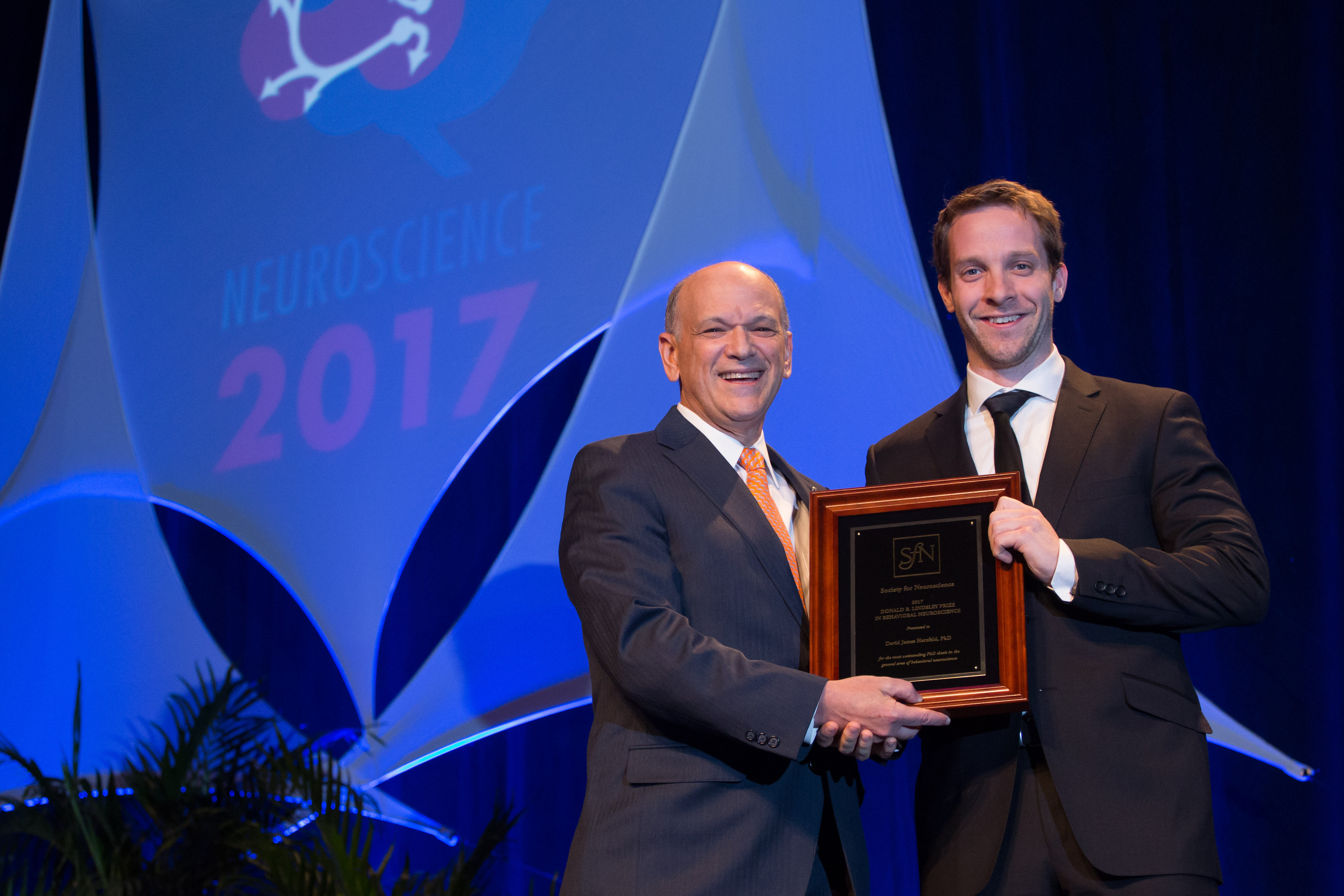Donald B Lindsley Prize Winner: D.Herzfeld 2017