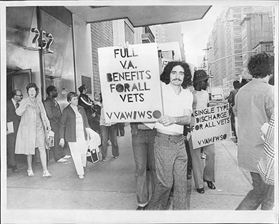 VA Benefits Protester