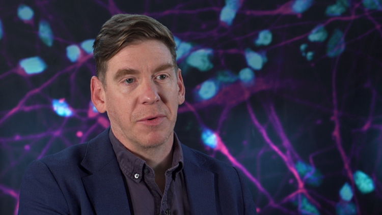 benedict kolber with scientific image background