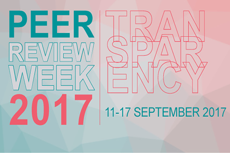 Peer Review Week September 11-17, 2017