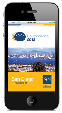 Neuroscience 2013 App Screen