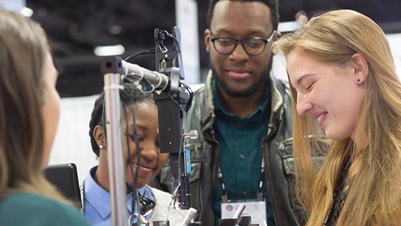 An exhibit at Neuroscience 2017