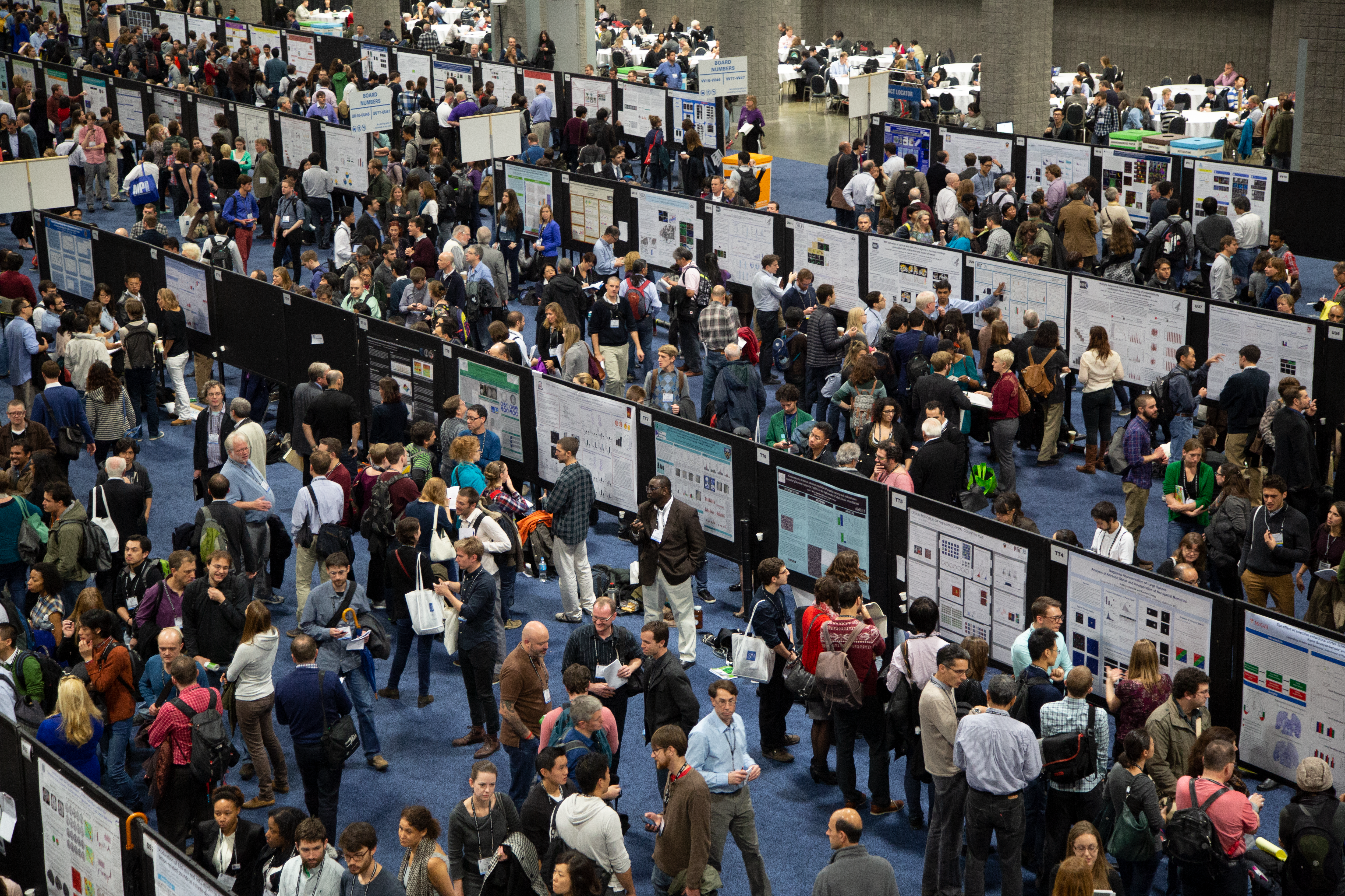 The poster floor at Neuroscience 2017