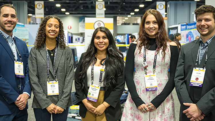 Early Career Policy Ambassadors posing for a photo