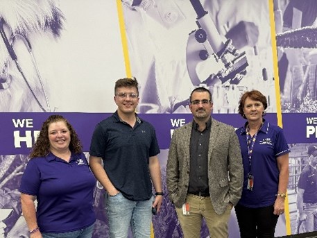 Photo of Letlow Staff during the tour