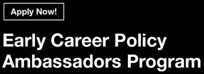Early Career Policy Ambassadors Program