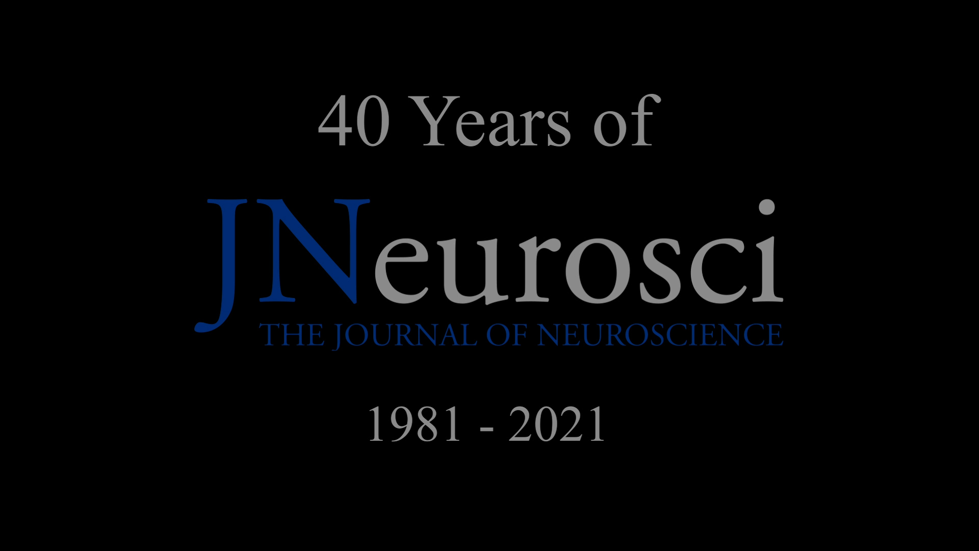 Society For Neuroscience Website Home Page