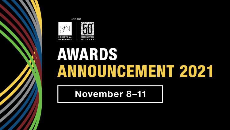 Text: "Awards Announcement 2021 November 8-11"
