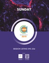 The cover of the Neuroscience 2019 final program day two book is shown here.