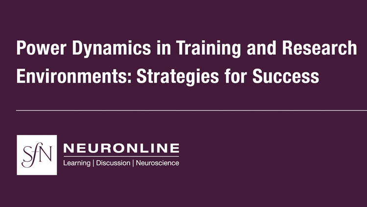 Virtual Conference on Power Dynamics in Training and Research Environments