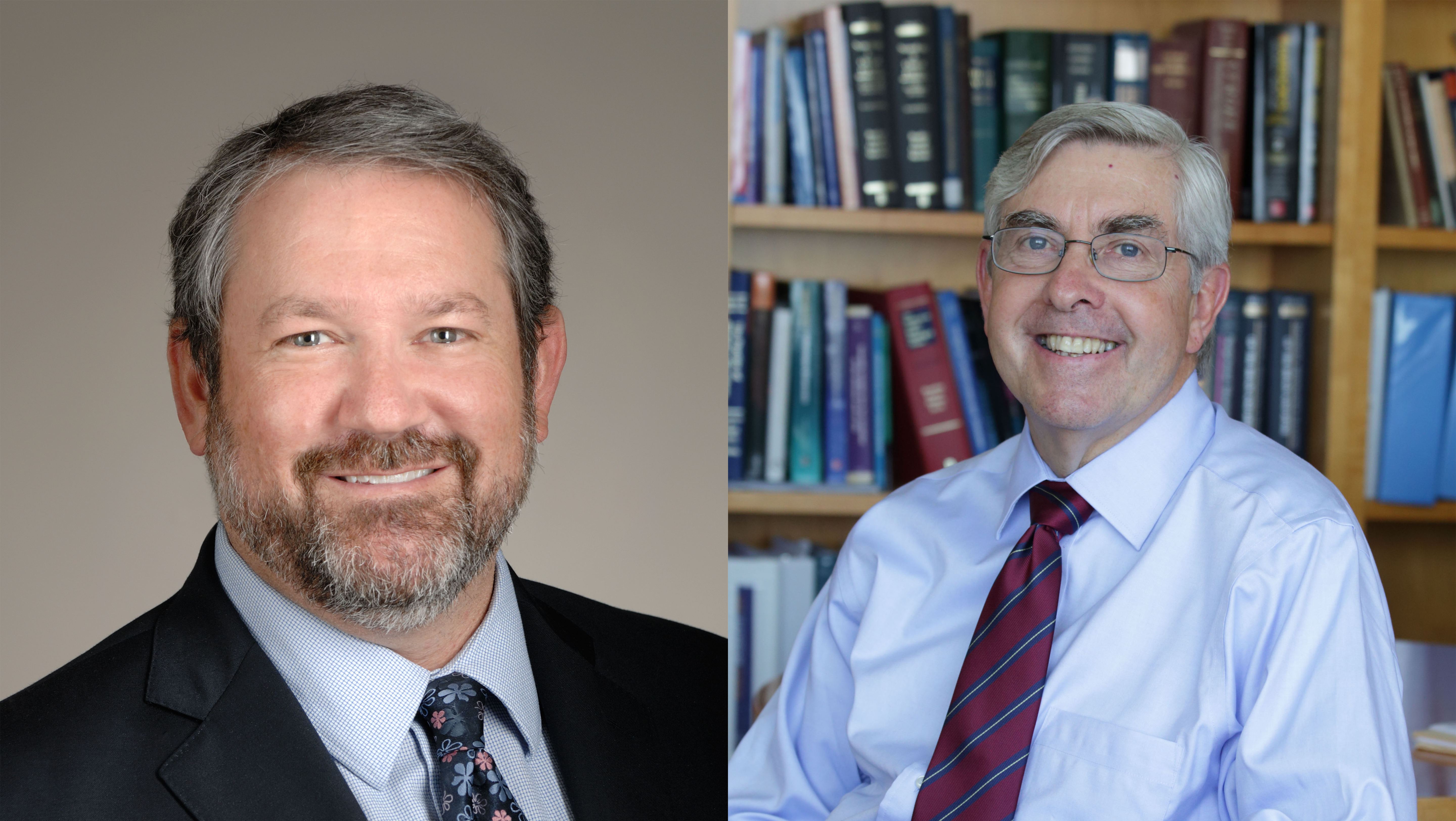 Joshua Gordon, MD, PhD, (left) and Walter J. Koroshetz, MD (right)