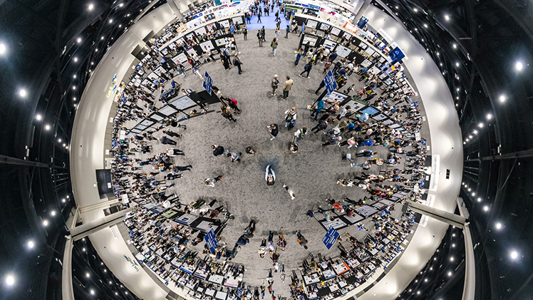 Poster sessions at Neuroscience 2022 in San Diego